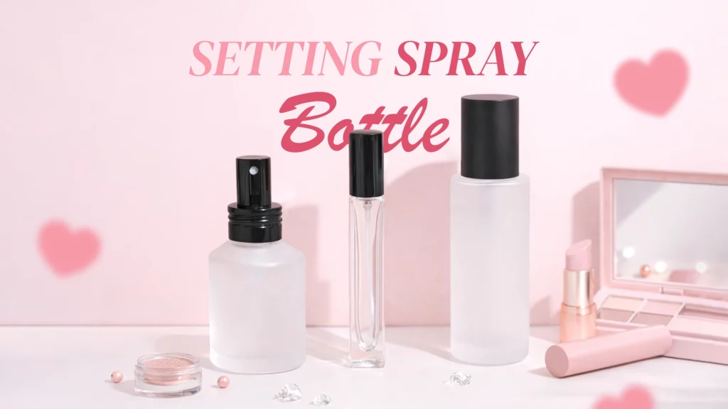 ขวดสเปรย์ล็อกเมคอัพ ไอเท็มเด็ดหน้าร้อน 1 Spraybottle_ขวดสเปรย์แก้ว
